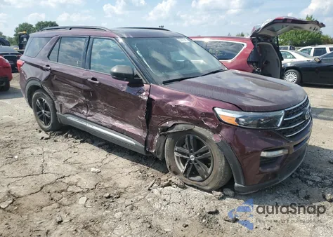 2022 Ford Explorer Xlt from USA, damaged, VIN 1FMSK8DH9NGA91653